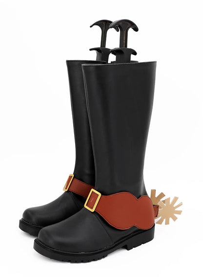 Arthur Morgan Shoes Cosplay Red Dead Redemption Arthur Morgan Black Cosplay Boots Custom Made Shoes Any Size for Unisex