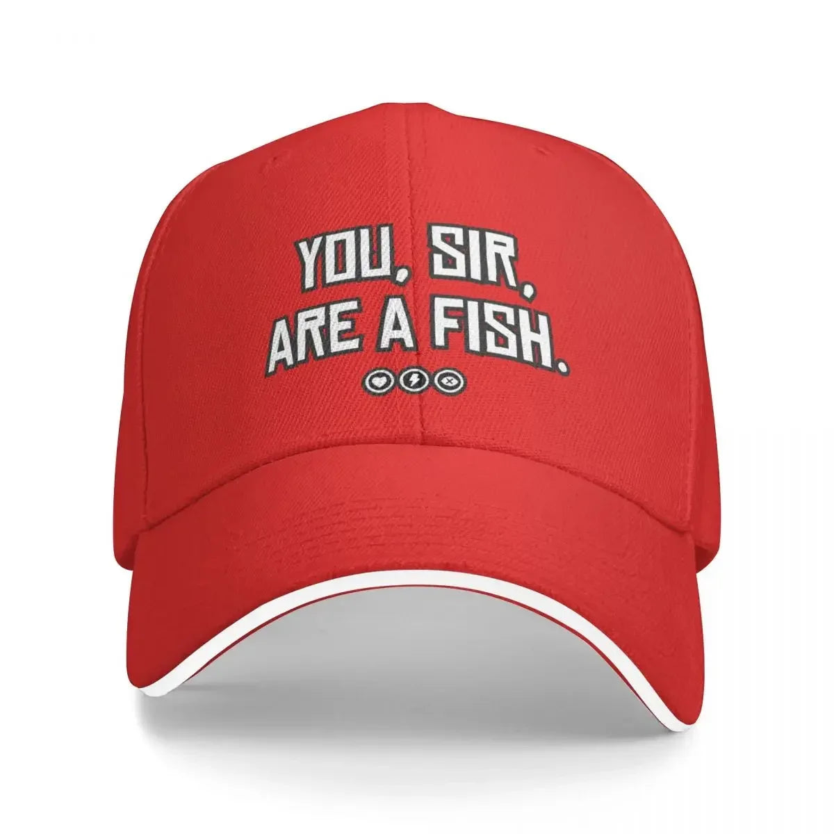 You, sir, are a fish | Red Dead Redemption 2 Inspired Design Baseball Cap Visor Uv Protection Solar Hat Designer Man Women's