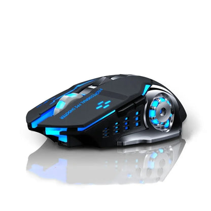 Rechargeable Wireless Mouse Gaming Computer Silent Bluetooth Mouse USB Mechanical E-Sports Backlight PC Gamer Mouse For Computer