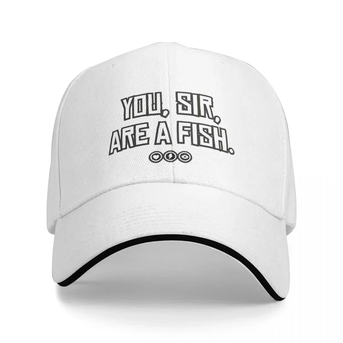 You, sir, are a fish | Red Dead Redemption 2 Inspired Design Baseball Cap Visor Uv Protection Solar Hat Designer Man Women's