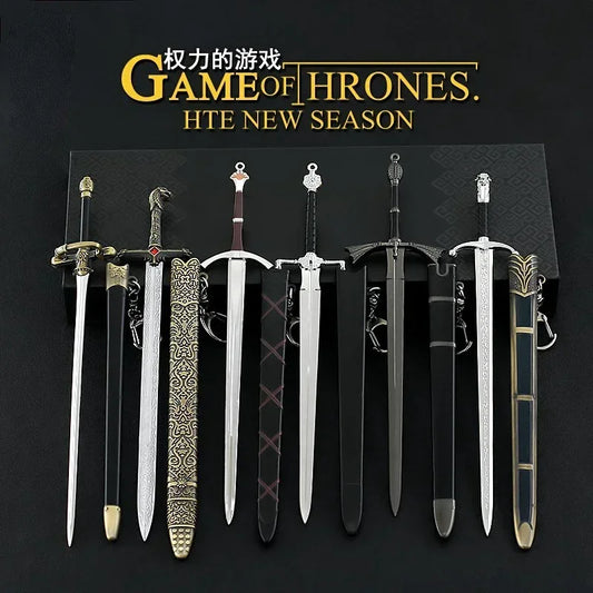 Film and Television Peripheral Props Game Dark Sister 1/6 Sword of The Morning Famous Melee Cold ThronesWeapon Model Toys Crafts