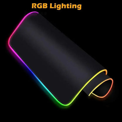 GTA 6  Mouse Pad RGB Pc Accessories LED Game Desk Mat E-sport Table Protector Neon Keyboard Mat Backlit Carpet Rug Give gifts to