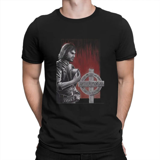 John Marston T-Shirts for Men Agents Of Mayhem Unique Pure Cotton Tee Shirt O Neck Short Sleeve T Shirt 6XL Tops