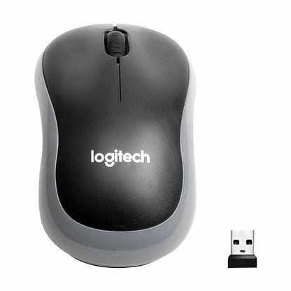 Logitech M185 Wireless Mouse 2.4 GHz USB 1000DPI 3 Buttons Silent Gaming Optical Navigation Mice for PC/Laptop Mouse Gamer