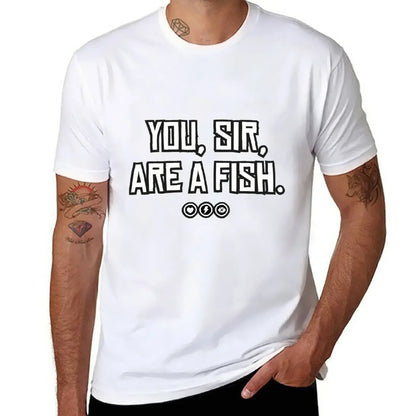 You, sir, are a fish | Red Dead Redemptioonn 2 Inspired Design T-Shirt plain shirts graphic tees mens t shirts casual stylish