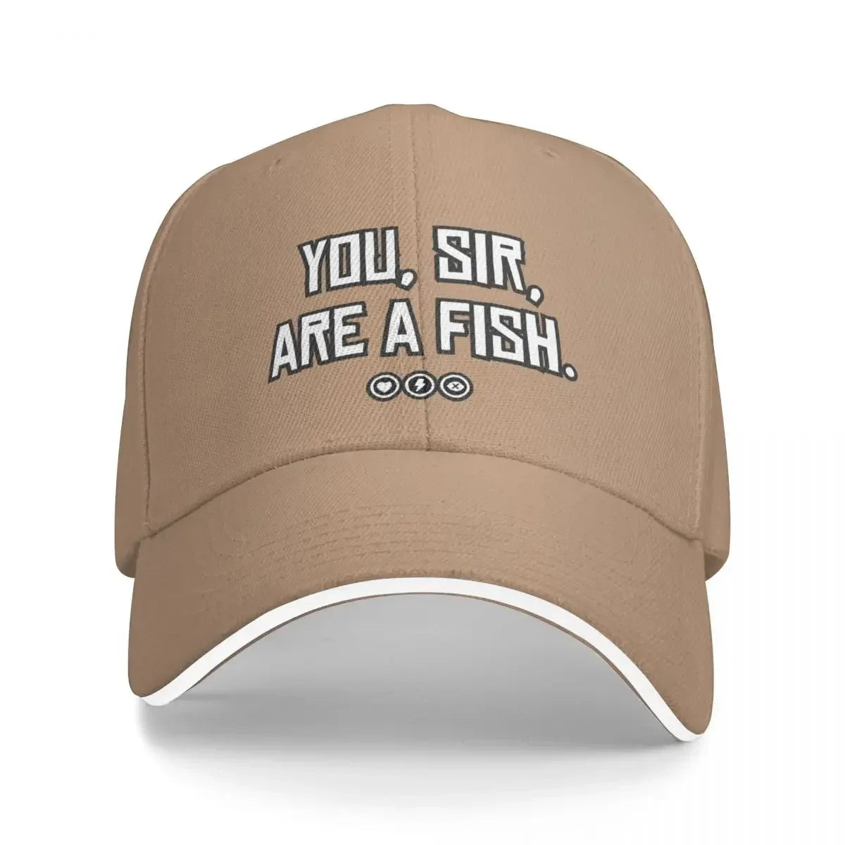 You, sir, are a fish | Red Dead Redemption 2 Inspired Design Baseball Cap Visor Uv Protection Solar Hat Designer Man Women's