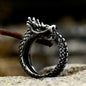 2022 NEW 316L Stainless steel nose viking men ring Dragon Animal Pagan Odin Amulet scandinavian fashion jewelry free shipping